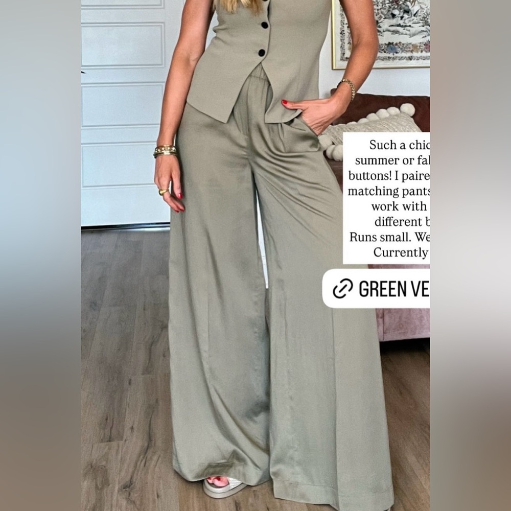 (New w/tag) Aritzia Wide Leg Pants
